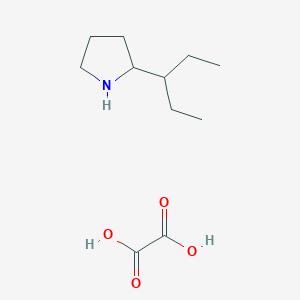 2-(1-Ethylpropyl)pyrrolidine Oxalate图片