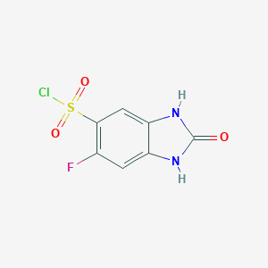 6-fluoro-2-oxo-2,3-dihydro-1H-benzimidazole-5-sulfonyl chloride图片