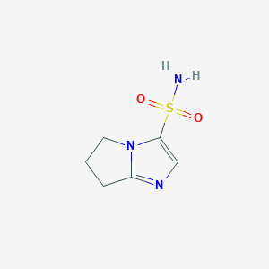 5H,6H,7H-pyrrolo[1,2-a]imidazole-3-sulfonamide图片
