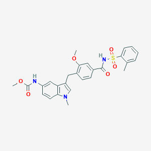 Decyclopentyl Zafirlukast Methyl Ester图片