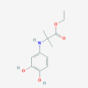 DL-3-(3,4-Dihydroxyphenyl)-2-methylalanine Ethyl Ester图片