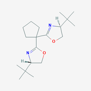 (4S,?4'S)?-2,?2'-?环戊亚基双[?4-叔丁基-4,?5-?二氢恶唑]图片