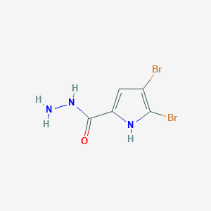 4,5-Dibromo-1H-pyrrole-2-carbohydrazide图片