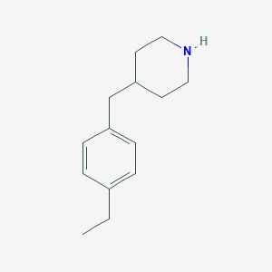 4-(4-Ethyl-benzyl)-piperidine图片