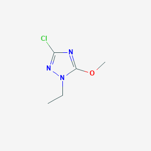3-Chloro-1-ethyl-5-methoxy-1H-1,2,4-triazole图片