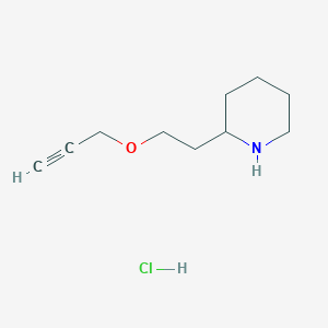 2-[2-(2-Propynyloxy)ethyl]piperidine hydrochloride图片