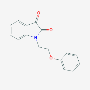 1-(2-phenoxyethyl)-1H-indole-2,3-dione图片