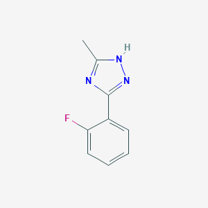 5-(2-Fluorophenyl)-3-methyl-1H-1,2,4-triazole图片