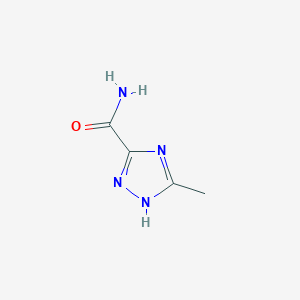 3-methyl-1H-1,2,4-triazole-5-carboxamide图片