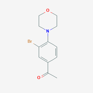 4-Acetyl-2-Bromo-1-morpholinobenzene图片