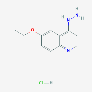 4-Hydrazino-6-ethoxyquinoline Hydrochloride图片