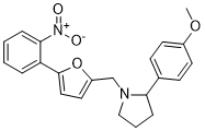 2-(4-methoxyphenyl)-1-{[5-(2-nitrophenyl)furan-2-yl]methylpyrrolidine图片