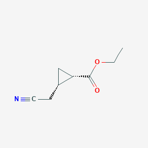 Ethyl cis-2-(Cyanomethyl)cyclopropane-1-carboxylate图片