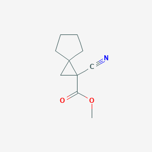methyl 1-cyanospiro[2,4]heptane-1-carboxylate图片