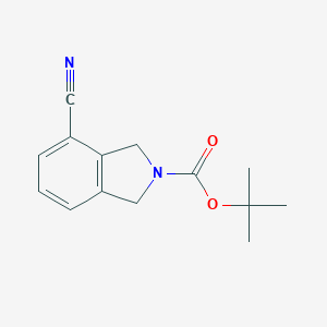 tert-Butyl 4-Cyanoisoindoline-2-carboxylate图片