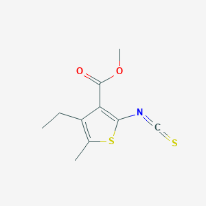 Methyl 4-Ethyl-2-isothiocyanato-5-methylthiophene-3-carboxylate图片
