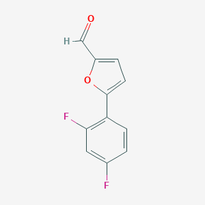 5-(2,4-difluorophenyl)furan-2-carbaldehyde图片