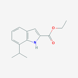 Ethyl 7-Isopropyl-1h-indole-2-carboxylate图片