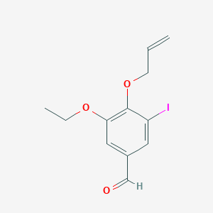4-(allyloxy)-3-ethoxy-5-iodobenzaldehyde图片