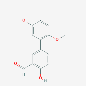 4-Hydroxy-2',5'-dimethoxy[1,1'-biphenyl]-3-carbaldehyde图片
