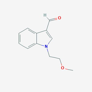 1-(2-Methoxy-ethyl)-1H-indole-3-carbaldehyde图片