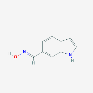 1H-indole-6-carbaldehyde oxime图片