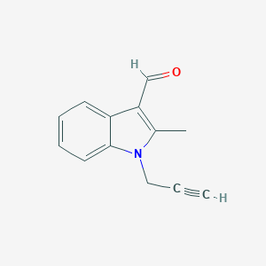 2-Methyl-1-prop-2-yn-1-yl-1H-indole-3-carbaldehyde图片