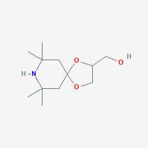 7,7,9,9-Tetramethyl-1,4-dioxa-8-azaspiro[4,5]decane-2-methanol图片