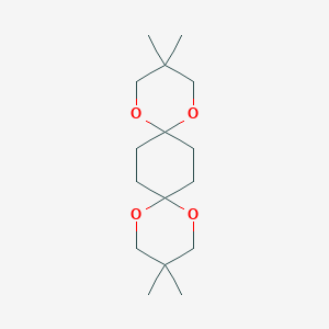 3,3,12,12-Tetramethyl-1,5,10,14-tetraoxadispiro[5,2,5,2]hexadecane图片