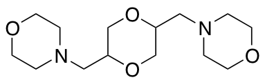 2,5-Bis-(Morpholinmethyl)-1,4-Dioxane图片