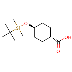 trans-4-[(tert-butyldimethylsilyl)oxy]cyclohexane-1-carboxylicacid图片