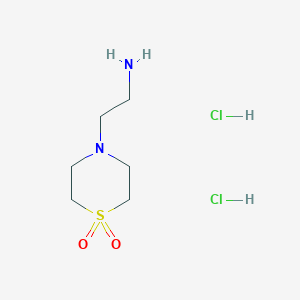 4-Thiomorpholineethylamine 1,1-dioxide Dihydrochloride图片