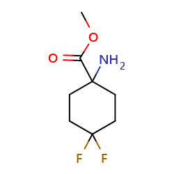 methyl1-amino-4,4-difluorocyclohexane-1-carboxylate图片
