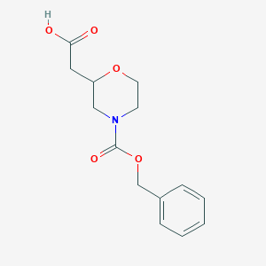 4-Cbz-2-carboxymethyl-morpholine图片