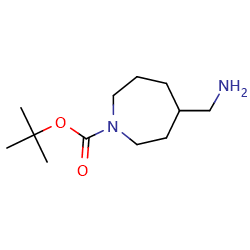 Tert-butyl4-(aminomethyl)azepane-1-carboxylate图片