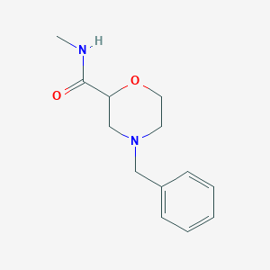 4-benzyl-N-methylmorpholine-2-carboxamide图片