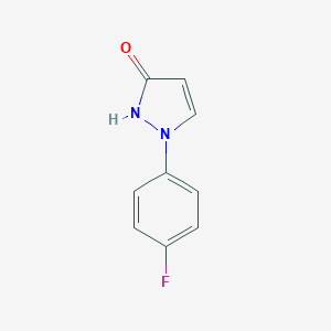 1-(4-Fluorophenyl)-3-hydroxy-1H-pyrazole图片