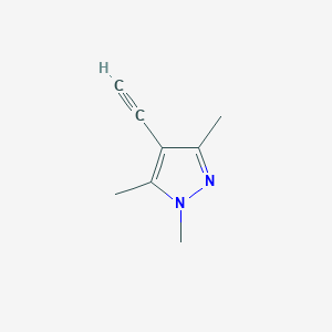 4-ethynyl-1,3,5-trimethyl-1H-pyrazole图片