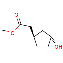 2-[(1R,3R)-rel-3-羟基环戊基]乙酸甲酯图片