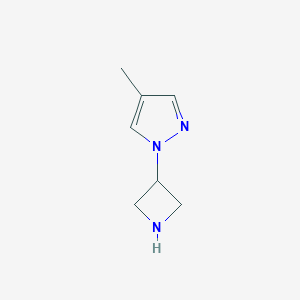 1-(azetidin-3-yl)-4-methyl-1H-pyrazole图片