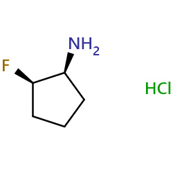 (1S,2R)-2-fluorocyclopentan-1-aminehydrochloride图片