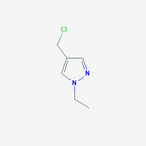 4-(chloromethyl)-1-ethyl-1H-pyrazole图片