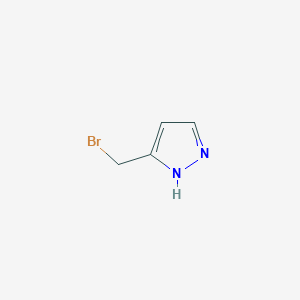 3-(Bromomethyl)-1H-pyrazole图片