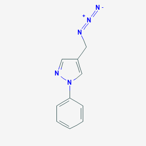 4-(azidomethyl)-1-phenyl-1H-pyrazole图片