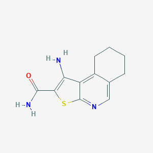 1-Amino-6,7,8,9-tetrahydrothieno[2,3-c]isoquinoline-2-carboxamide图片