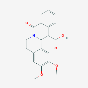 2,3-Dimethoxy-8-oxo-5,8,13,13a-tetrahydro-6H-isoquino[3,2-a]isoquinoline-13-carboxylic acidͼƬ