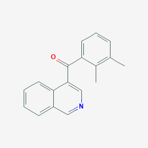 4-(2,3-Dimethylbenzoyl)isoquinoline图片