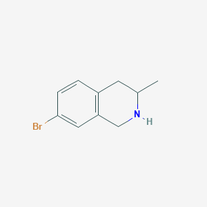 7-bromo-3-methyl-1,2,3,4-tetrahydroisoquinoline图片