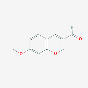 7-methoxy-2H-chromene-3-carbaldehyde图片
