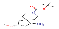 tert-butyl(2R,4R)-4-amino-2-methoxy-8-azaspiro[4,5]decane-8-carboxylate图片